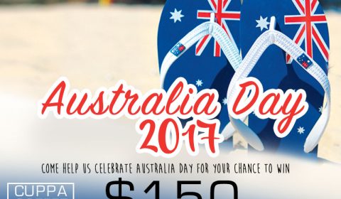 Celebrate Australia Day at CuppaCoffee